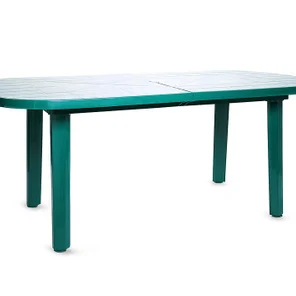 Овальный пластиковый стол